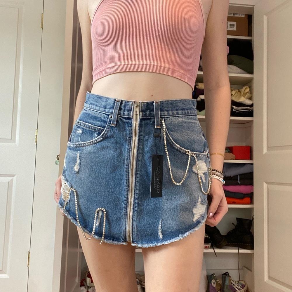 Carmar Jean skirt